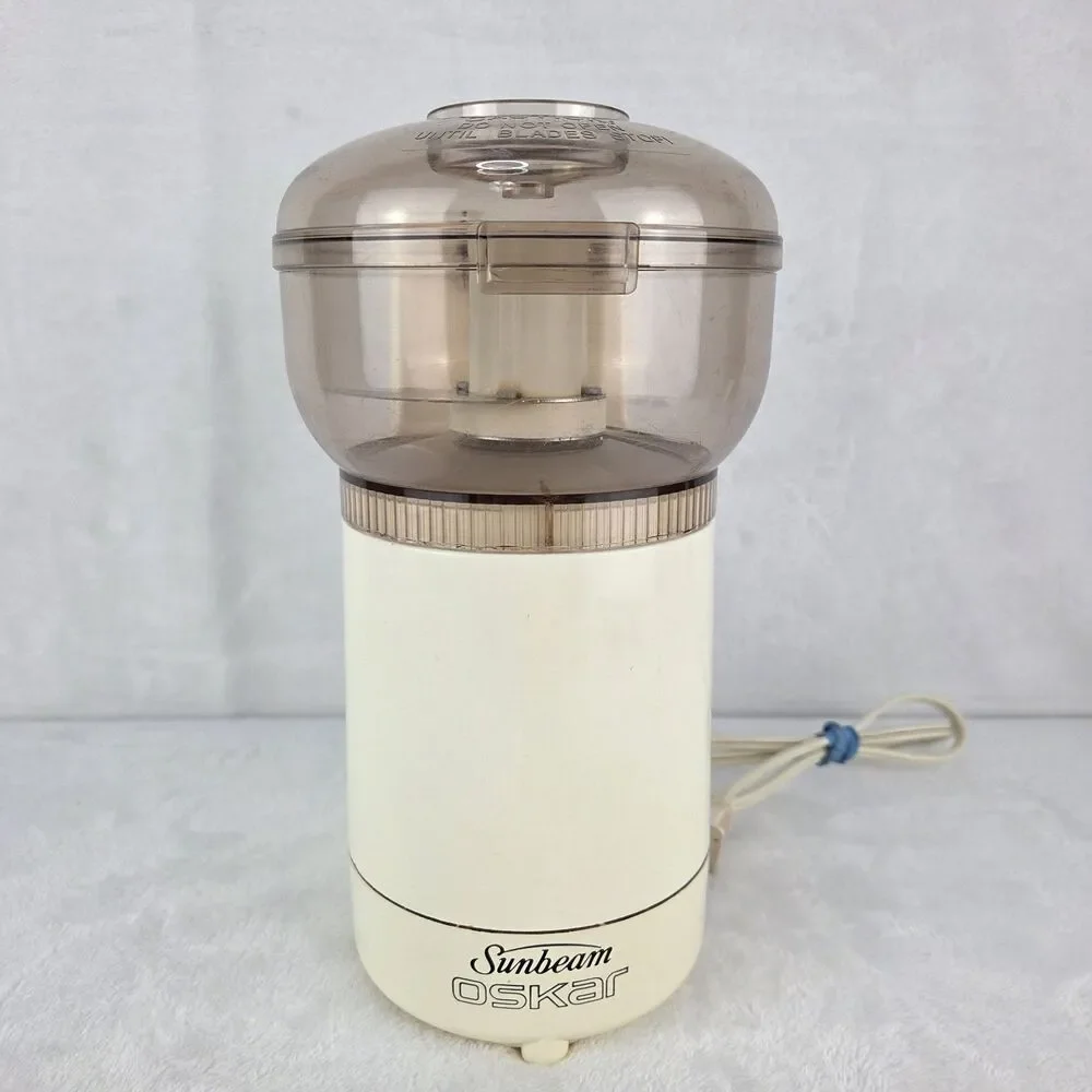 Vintage Sunbeam Oskar 14081 Food Processor Chopper Made in France Tested Works